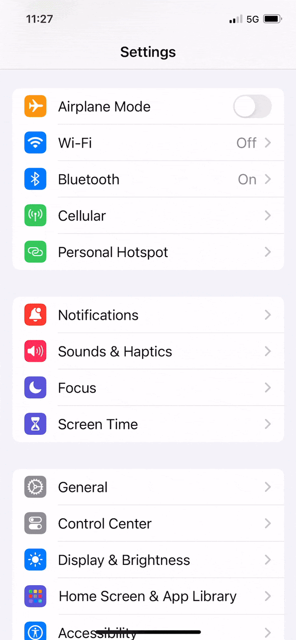 decrease mobile data step 2